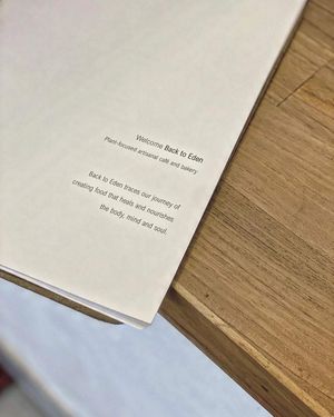 Introduction (Photo from official social media) at Back to Eden in Central Singapore