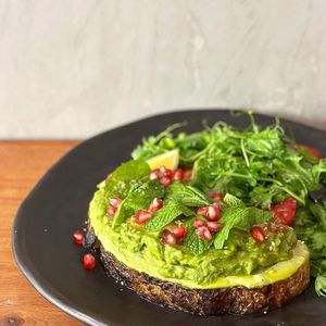 Smashed Avocado On Toast (Photo from official social media) at Back to Eden in Central Singapore
