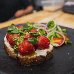 Confit Vine-Ripened Tomatoes On Toast (Photo from official social media) at Back to Eden in Central Singapore