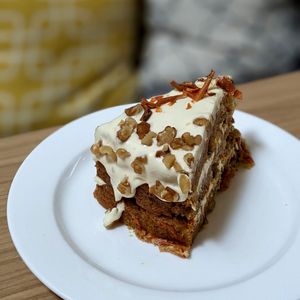 Carrot Cake at Back to Eden in Central Singapore