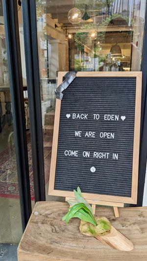 Entrance at Back to Eden in Central Singapore