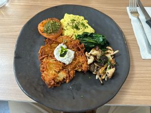 Big breakfast  at Back to Eden in Central Singapore