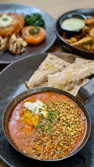 Vegan Shakshuka, Oyster Mushroom Berempah, Big Breakfast at Back to Eden in Central Singapore