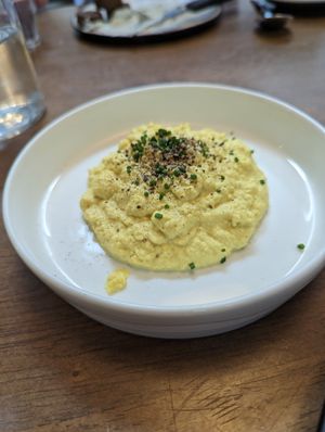 Scrambled tofu at Back to Eden in Central Singapore