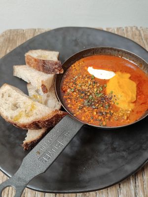 Shashuka at Back to Eden in Central Singapore