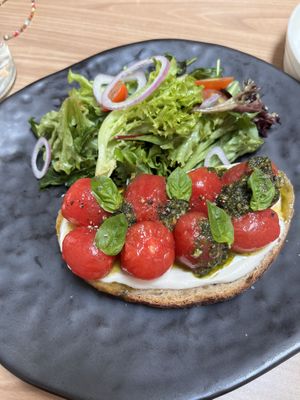 Confi open toast   at Back to Eden in Central Singapore