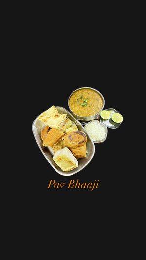 Paav Bhaaji (Veg) . Mix vegetable mash served with Indian bread rolls.   at PATAKKA! in Da Nang