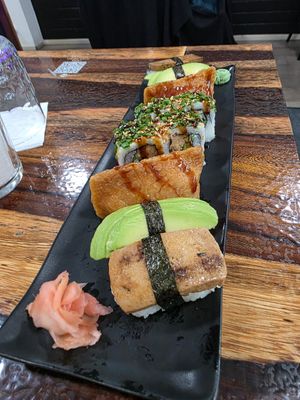 €11.90 Wednesday lunch special at Sushi Panda in Tampere