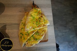 Chilli cheese at Vegan Dhaba in Birmingham