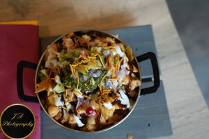 Chaat at Vegan Dhaba in Birmingham