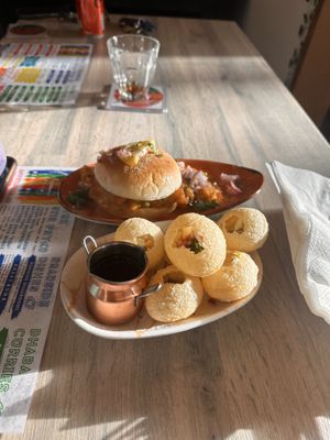   at Vegan Dhaba in Birmingham