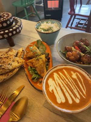   at Vegan Dhaba in Birmingham