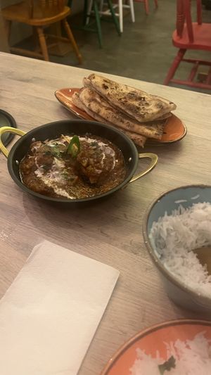   at Vegan Dhaba in Birmingham