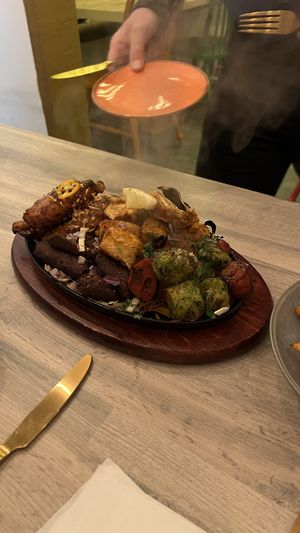   at Vegan Dhaba in Birmingham