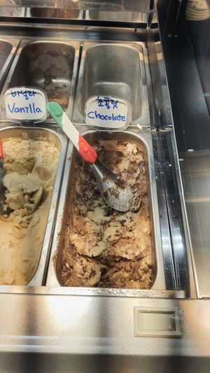 flavors: vanilla, chocolate at Vegan Dalsae 달새는달만생각한다 - Maybe closed in Seoul