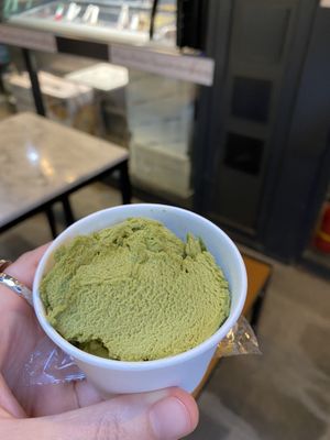 Matcha 💚  at Vegan Dalsae 달새는달만생각한다 - Maybe closed in Seoul
