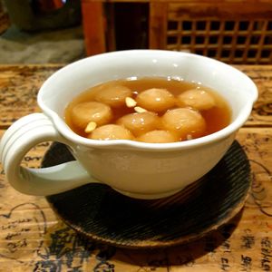 cinnamon tea at Vegan Dalsae 달새는달만생각한다 - Maybe closed in Seoul