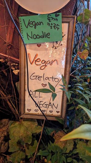 Outside at Vegan Dalsae 달새는달만생각한다 - Maybe closed in Seoul