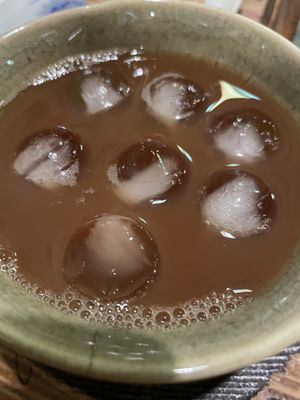 Iced tea by default  at Vegan Dalsae 달새는달만생각한다 - Maybe closed in Seoul