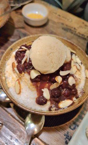 Vegan Patbingsu #Veganuary at Vegan Dalsae 달새는달만생각한다 - Maybe closed in Seoul
