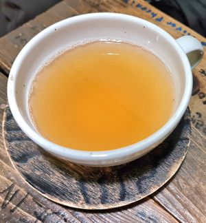 Quince tea (hot) #Veganuary at Vegan Dalsae 달새는달만생각한다 - Maybe closed in Seoul