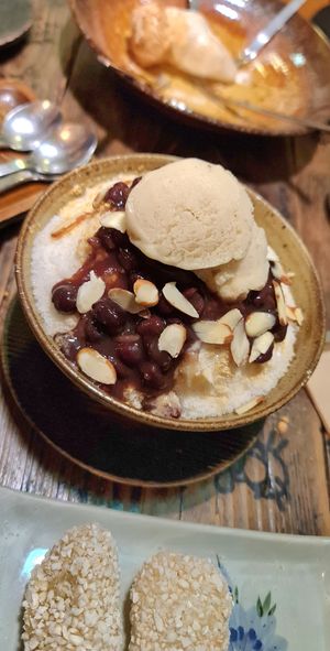 Patbingsu - close-up #Veganuary at Vegan Dalsae 달새는달만생각한다 - Maybe closed in Seoul