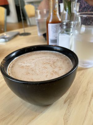 Chia with oat milk  at Cafe Birdie in Edwardsville