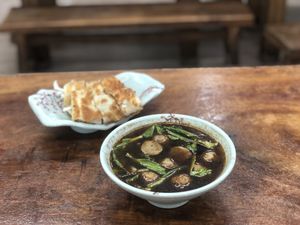  Eight ball treasure soup  at Red Dragon Fruit Burrito in Hengchun