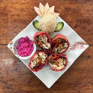   at Red Dragon Fruit Burrito in Hengchun
