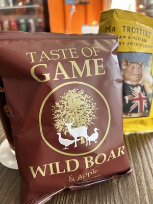 Vegan crisps  at Microbus Gateshead in Gateshead