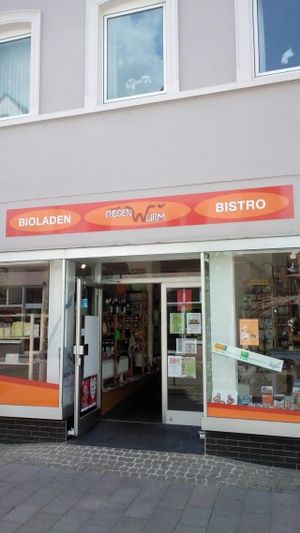 Regenwurm :) at Querbeet in Rinteln