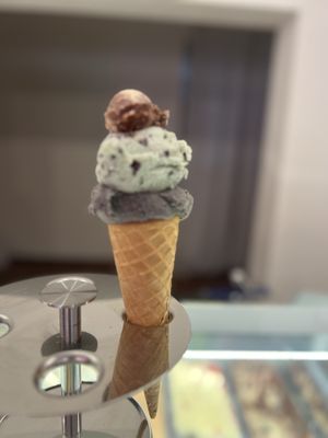 First one  at Eisbrunnen - Vegan Ice Cream in Munich