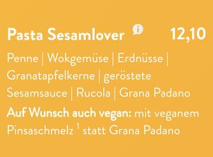 Pasta at Cafe Del Sol Köln Hürth in Huerth