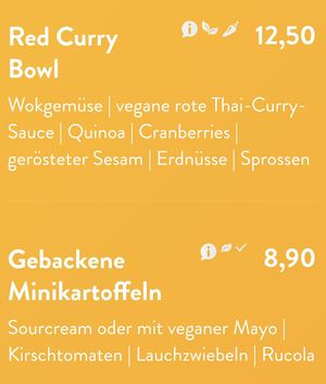 Curry at Cafe Del Sol Köln Hürth in Huerth