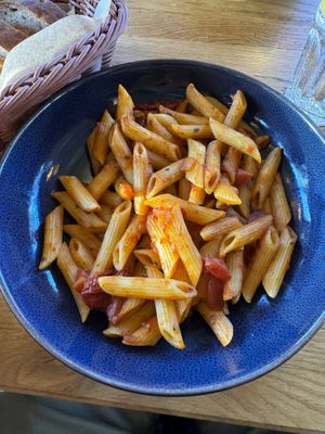 Penne Napoli vegan   at Cafe Del Sol Köln Hürth in Huerth