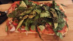 Pinsa at Cafe Del Sol Köln Hürth in Huerth