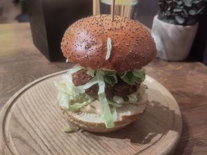 Avocado Burger with beyond patty at Submarine Burger - Bogoviceva in Zagreb