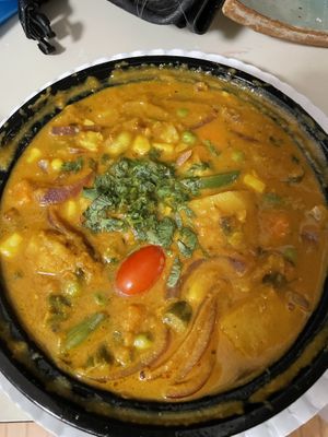 Vegetable jalfrezi  at Taste Of India in Pensacola