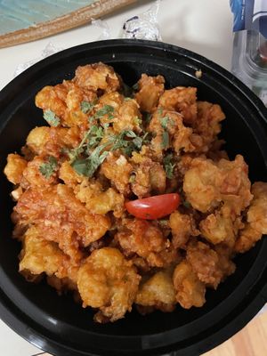 Gobi manchurian at Taste Of India in Pensacola