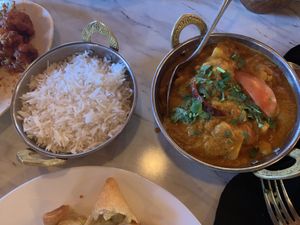 Aloo Gobi at Taste Of India in Pensacola
