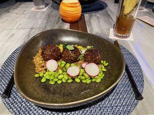 Beyond meatballs  at RumFire in Koloa