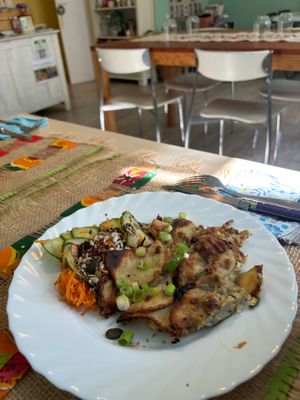 Breakfast bake at Mange.Voyage.Aime in Nice