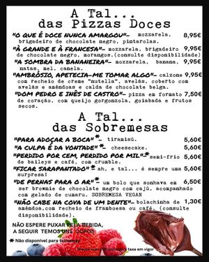   at A Tal da Pizza in Sao Joao Da Madeira