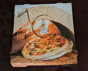 Takeaway: magic inside! at A Tal da Pizza in Sao Joao Da Madeira