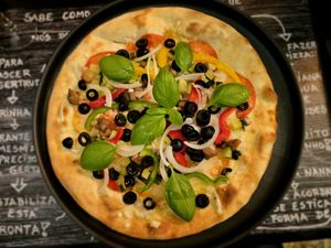 Maria Albertina. at A Tal da Pizza in Sao Joao Da Madeira