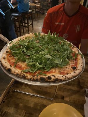 DIY Pizza 🍕   at C&C Wood Fire Eats in Key Largo