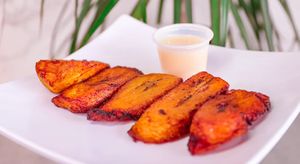 Plantains at Cubanito Express in Riverside