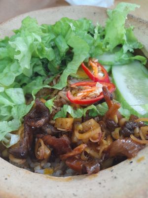 Fried rice at Khai Tâm  in Ho Chi Minh City