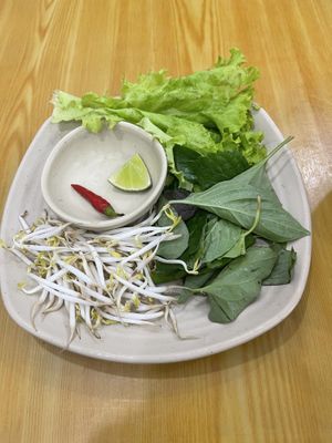 With soup   at Khai Tâm  in Ho Chi Minh City
