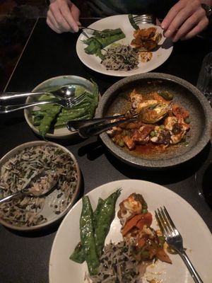 Soufra menu -main incl lentil dumplings  at Maha Restaurant in Melbourne